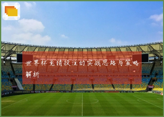 世界杯竞猜投注的实战思路与策略解析